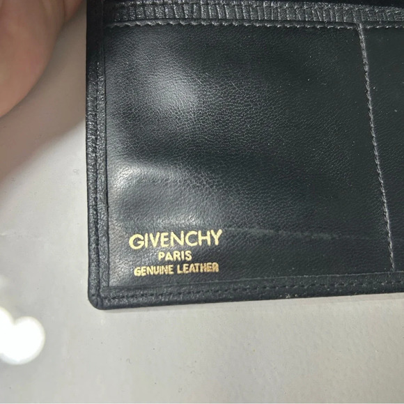 Givenchy Black Leather Envelope Wallet - Picture 7 of 16